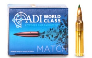 ADI
ADIWC22355SBK900
WORLD CLASS POLYMER TIP HUNTING 
223REM, 55GR
LOADED WITH SIERRA BLITZKING 
AMMUNITION
WITH FREE METAL AMMO CAN

SPECIAL
$1429 /PER 900