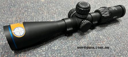 Meopta Optika 6 4.5-27x50 with Z-Plex reticle in the second focal plane. Comes in a set of Leupold PRW2 rings. Missing Lens covers otherwise would suit new buye