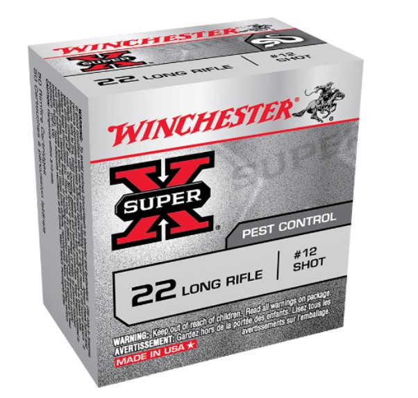 Winchester Super X Rat Shot 22LR 12 shot