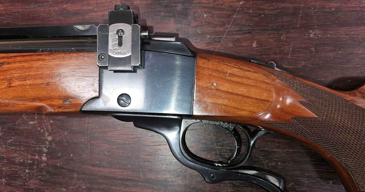RUGER NO 1 HEAVY .458WM