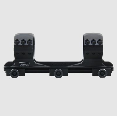Vector Optics 34mm X-Accu One Piece 20MOA Med Picatinny Mount