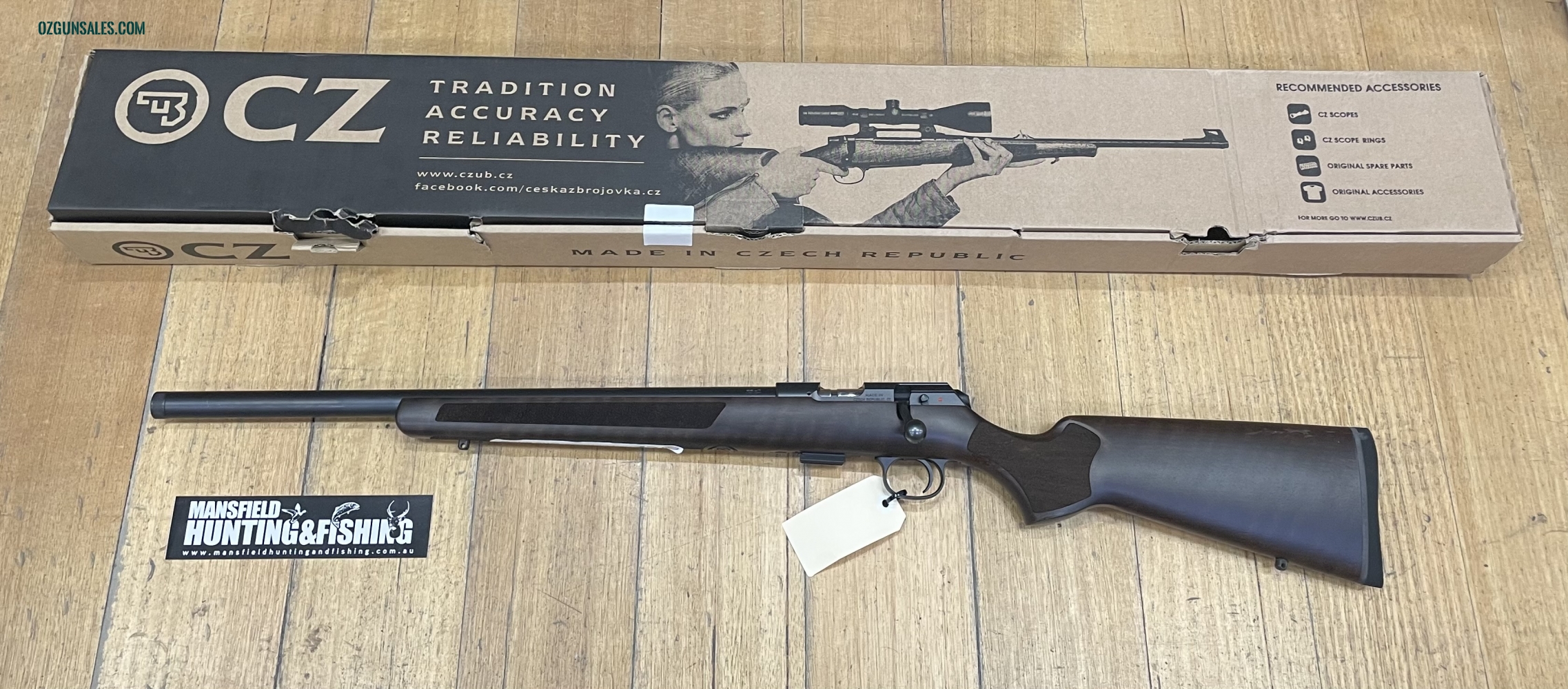 New CZ 457 Varmint 22lr Left Hand