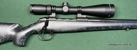 Absolute as new condition. No marks or blemishes. Never fired. Comes with brand new reloading dies, 28 new Norma cases. 22 loaded rounds - pick up only. Also in