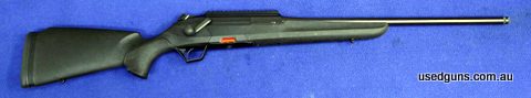 Detachable magazine, threaded barrel. Synthetic stock