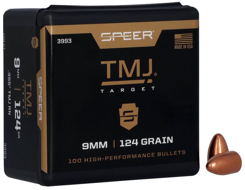 SPEER 9MM 124GR TMJ 100PK
