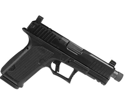 Lone Wolf TimberWolf 17 in 9mm Luger 5" Black with RMR cutout and Dawson Fiber Optic Sights
