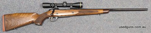 A Sako 86 Deluxe in 6.5x55 SE in very good condition. This rifle has a set trigger and comes with a Leupold VX-3 2.5-8x36 scope and Sako rings. The rifle is stu