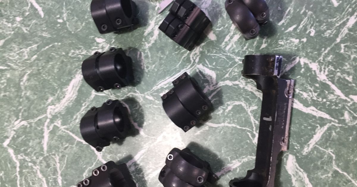 scope rings one inch