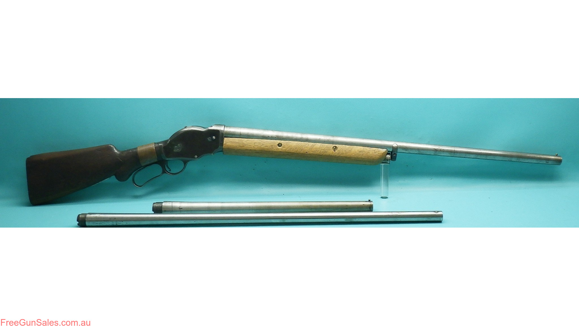 Winchester 1887 10ga Marked 'Adams Express Co.' Three Bbls 32" 30" 19" Old Copper Wire Repair Melbourne