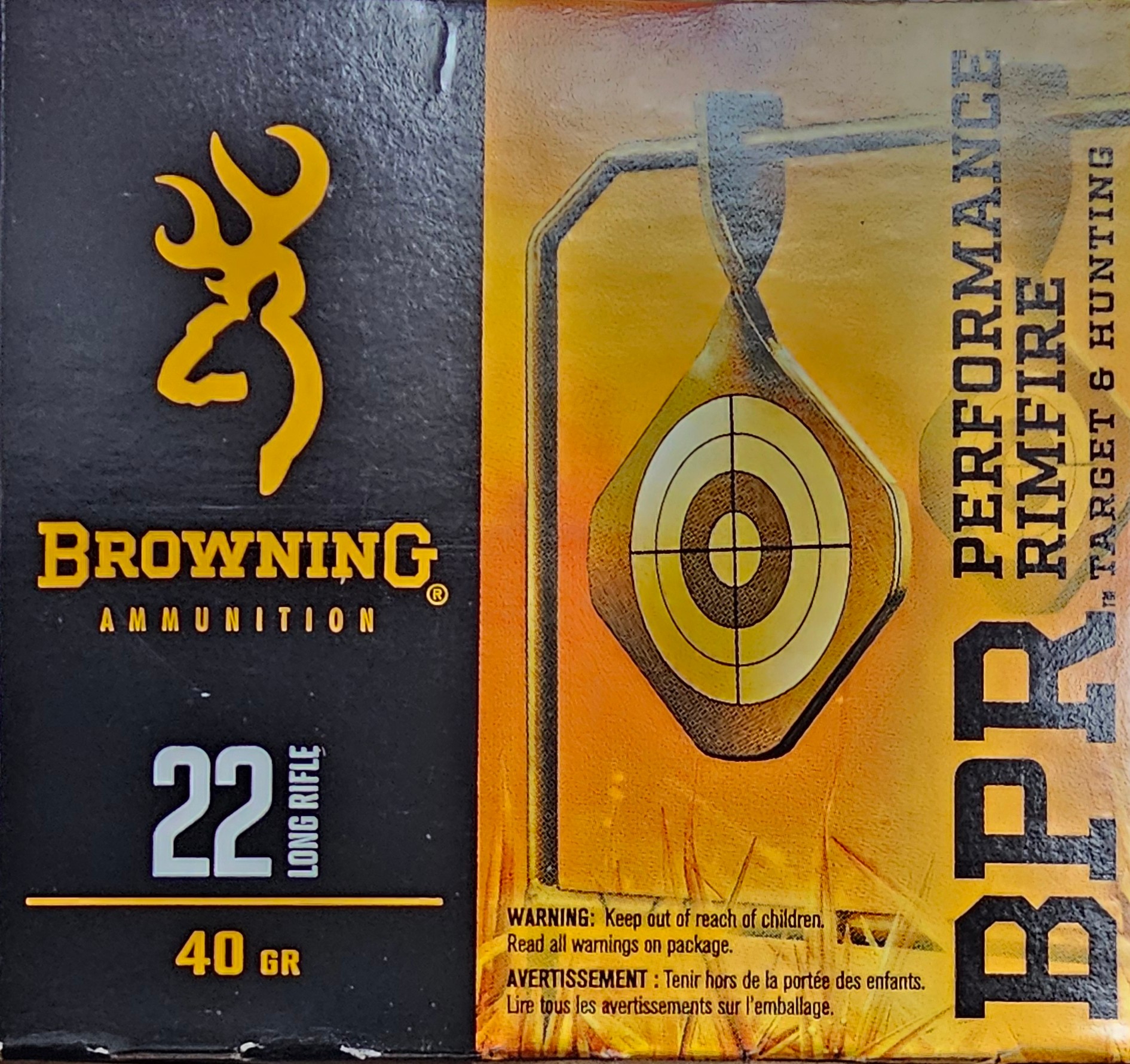 BROWNING PERFORMANCE RIMFIRE BPR .22LR AMMUNITION