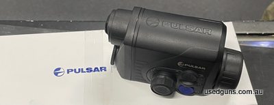 New and in stock now for immediate delivery. Pulsar Proton FXQ30 front mount thermal. With the addition of the appropriate adaptor these "clip-on" thermals conv