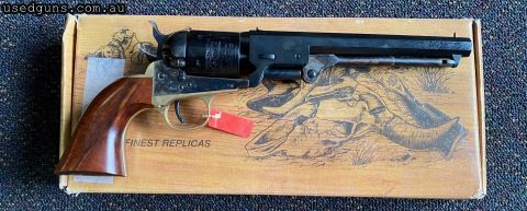 Brand new in box Uberti 1871 Richards Navy 38 Special. 7.5 inch barrel. $30 freight to your dealer Australia wide except WA ($65 Perth Only)