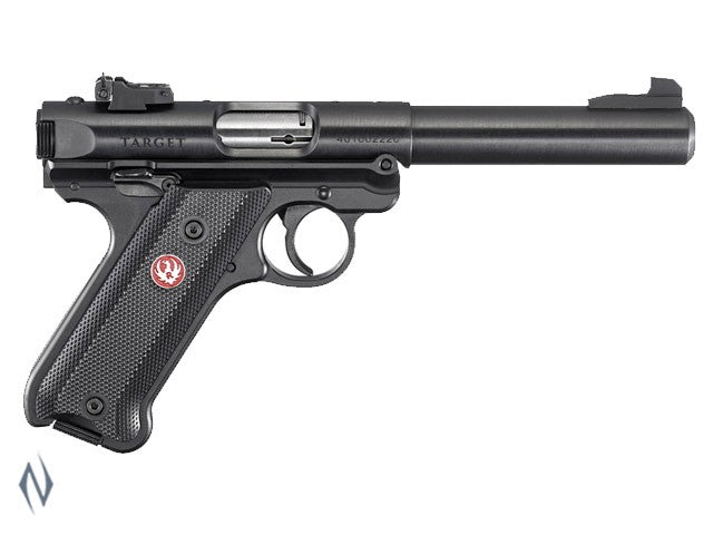 RUGER MARK IV 22LR TARGET BLUED 140MM