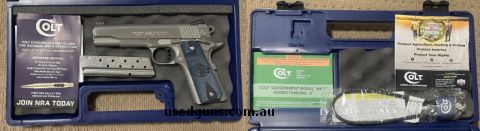 The gun is in perfect condition, only shot once at the range with 70 rounds, well collected and maintained. Original with only one magazine, includes all instru