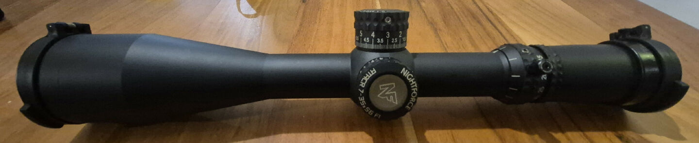 As new nightforce  Atacr 7-35x56 MIL-R F1 0.1 MRAD adjustment. Presents as new comes with genuine nightforce caps and scope cover. Pickup welcome or can post at