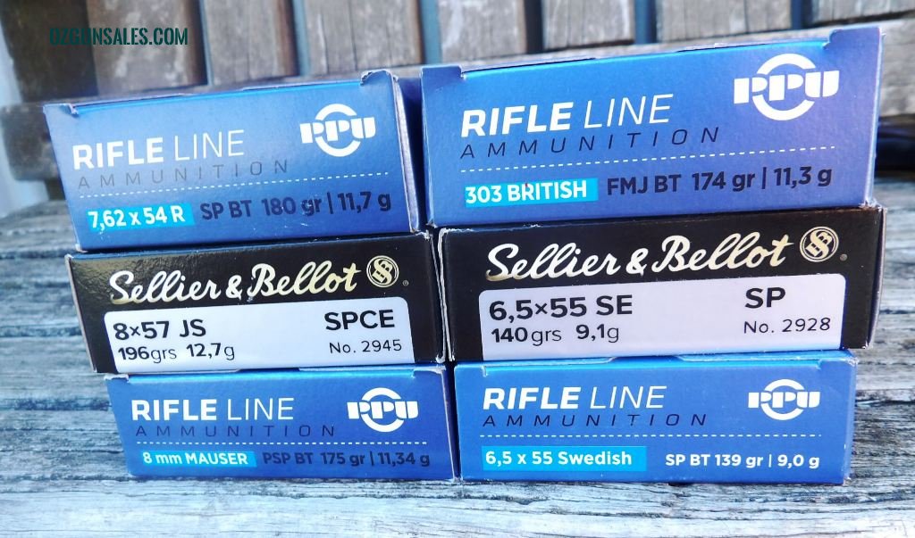Ammo,7.62.54R, 8.57, 6.5.55,.303 Brit.