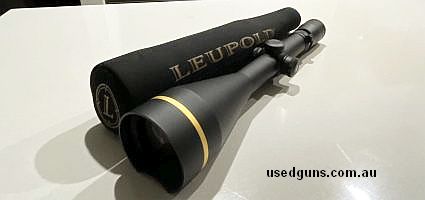 Leupold 6.5-20x56 VX-3L scope, as new condition. Mounted to a rifle that was never fired. Comes with neoprene cover. Super clear scope, will not disappoint. Unf