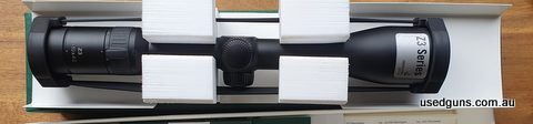As new, with the box and all manuals etc. The scope was only attached to the rifle for a few days and 10 sighting shots. Selling as I accidently bought the wron