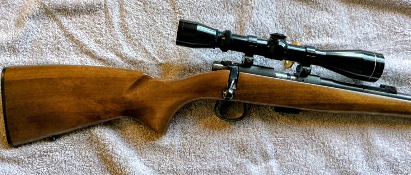 CZ.BRNO. 452-2E. 5 shot mag + Leupold scope12x40mm