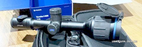 2 yr old Pulsar Thermion 2 XQ38. Hobby use only. Great field of view for stalking in on pigs and up close shooting. Good out to 150m for foxes etc. A great entr