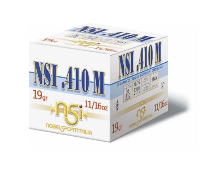 NSI 410 Gauge Field 19gr 1286fps No 5 Slab price $200