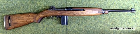 This original World War 2 carbine was built by Underwood and is in very sound original condition. The barrel has the US flaming bomb proof mark and is dated 3/4