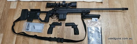 Lithgow LA105 Woomera 308W in excellent condition. Fantastic Aussie made rifle with less than 300 rounds through it. This rifle shoots far better than I can and
