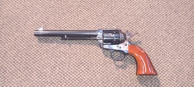 CONSIGNMENT UBERTI 1875 Cattleman 45LC Single Action with Original Box, NEAR NEW