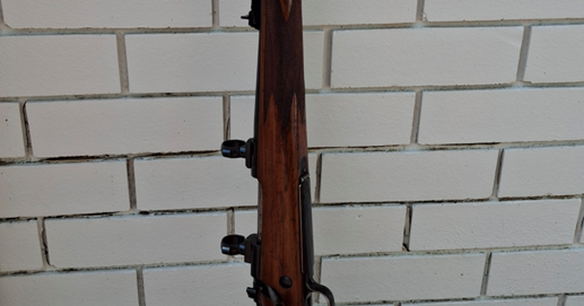 1969 Winchester model 70 mannlicher full stock