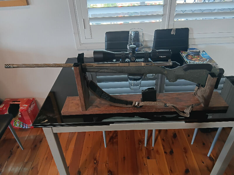 Ruger Gen 2 Predator 7mm/08 with Element Helix 6-24x50mm scope. Surplus to me and time to go. Had between 300-400 rounds and like new still. Spare 5 round mag.