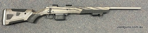 Very good condition Howa 1500 in 223. Sports a 20 inch barrel, Legacy arms detachable box magazine, and a Boyds At One adjustable stock. $65 freight to your dea