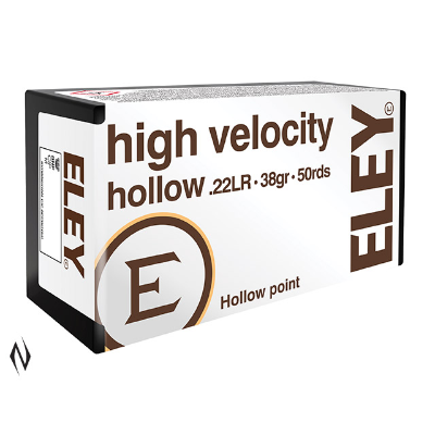 ELEY 22LR HIGH VELOCITY HP 1250FPS 50PK - Brick Price$165
