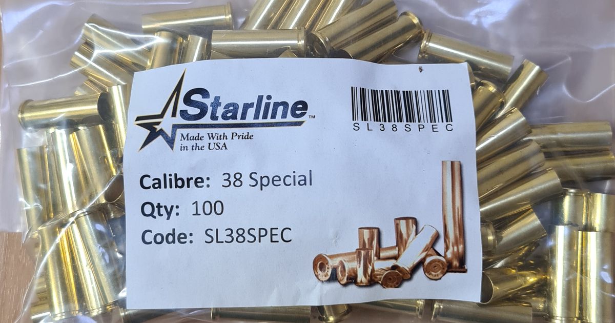 STARLINE 38 SPECIAL BRASS