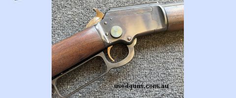 Marlin Mod 97 takedown, Half octagonal barrel, excellent bluing with fire blue on some screws and small parts. more pictures available.