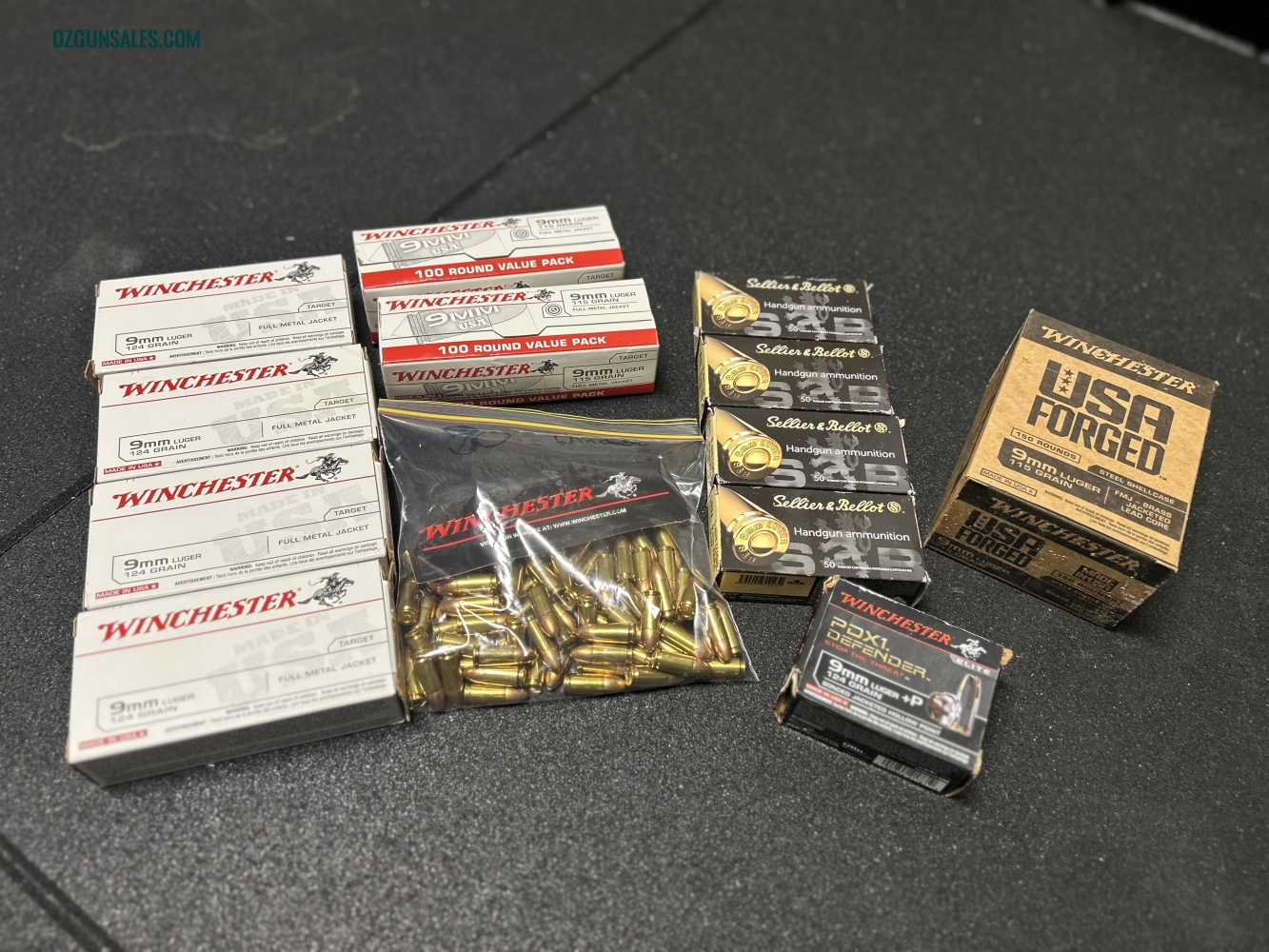 9mm factory ammunition  $450 for 850 rounds