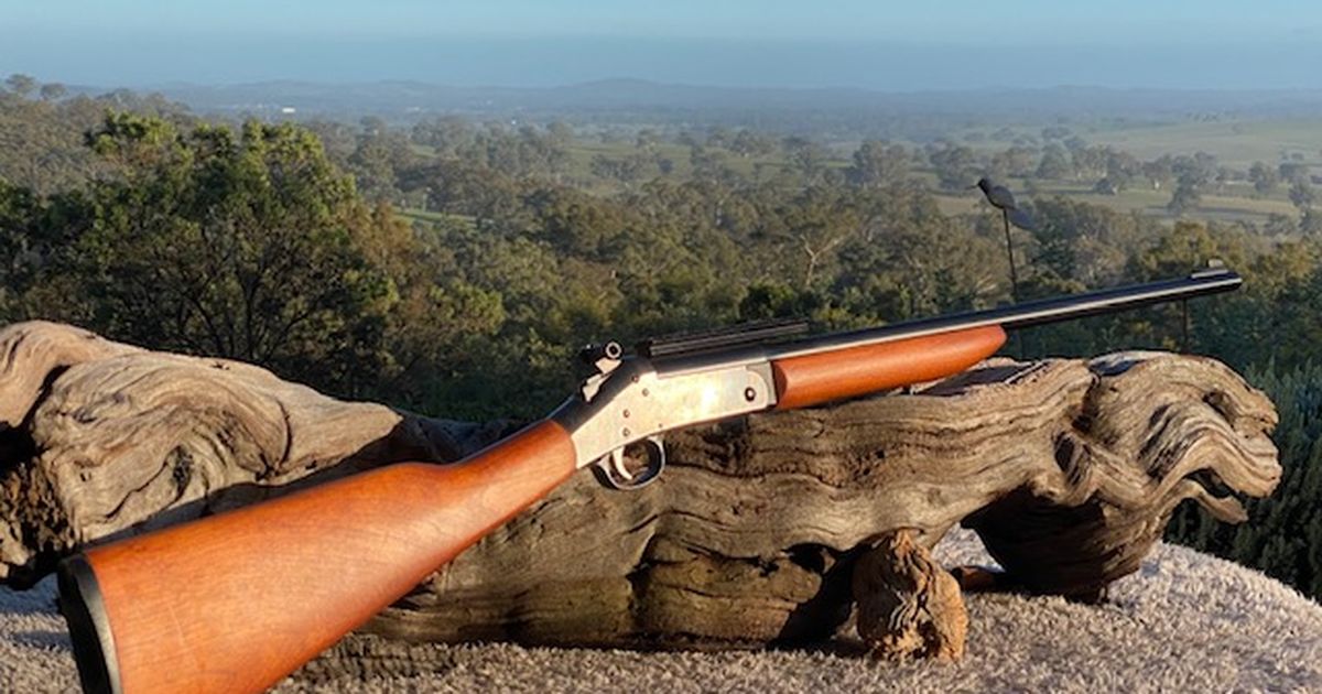Harrington & Richardson Handi Rifle, .22 Hornet
