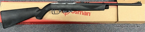 Brand new in the box and reduced to clear. Crossman 1077 Semi-auto 177 air rifle. Cat A license only required. 12 shot magazine. CO2 powered. $65 freight to you