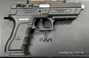 As new Magnum Research Baby Desert Eagle 9mm. Polymer frame version. Suit new buyer. Cased with one mag. $30 freight to your dealer Australia Wide (WA $75 Perth