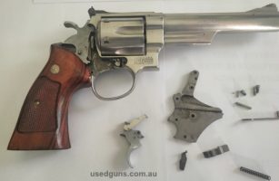 Selling for spare parts or if you know a good gunsmith, it can be repaired. It was given to me as a gift and unfortunately, I don't know a whole lot about it as