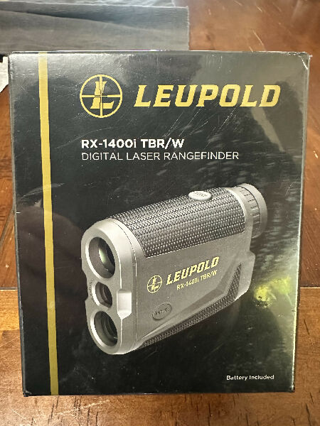 Leupold RX-1400i TBR/W rangefinder, new in box, $300 posted