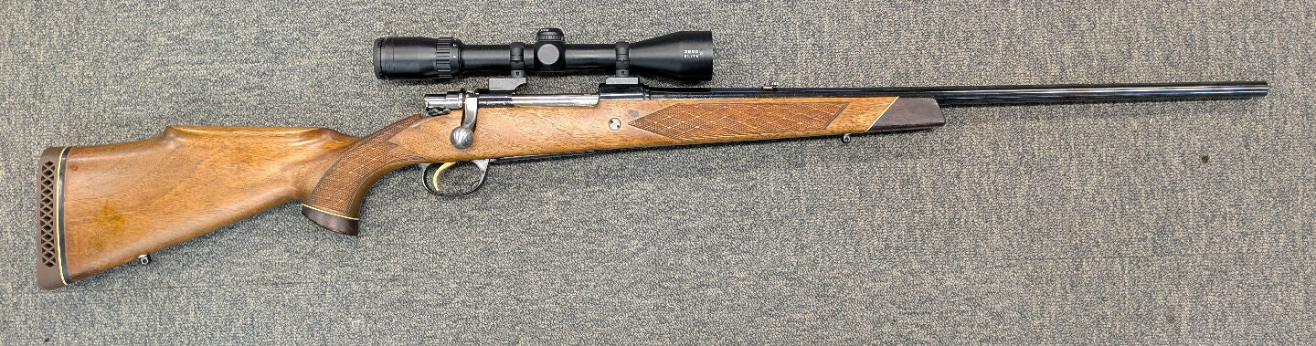 A Parker Hale sporting rifle built on a commercial Mauser action in 270 Win. This action has the Mauser controlled feed. Clean rifle in very good condition, no 