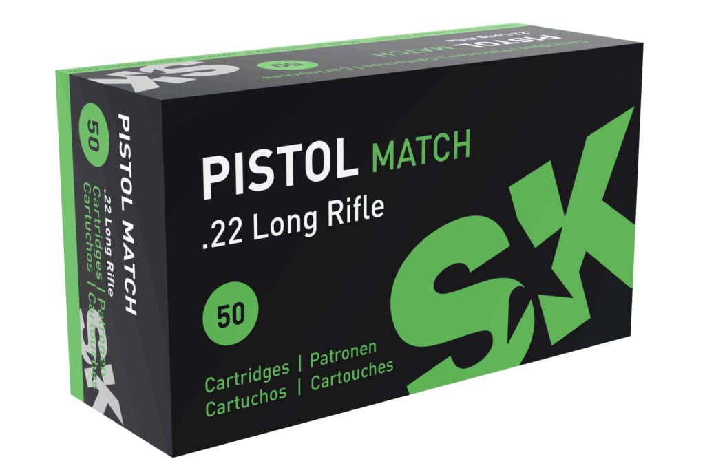 SK 22LR 40GR PISTOL MATCH 938FPS (500PK)