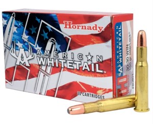 HORNADY
H80801
WHITETAIL CLASSIC
30-30, 150GR RNSP
INTERLOCK
AMMUNITION

SPECIAL
$39.90 /PER 20
$199.50 /PER 100
$389 /PER 200
