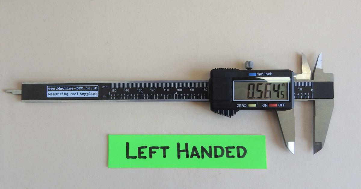 Left Handed Electronic Vernier Caliper
