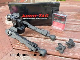 Accu-Tac bipods are about as good as it gets, have a look on YouTube for details and reviews. In excellent condition, close to as new condition. I purchased thi