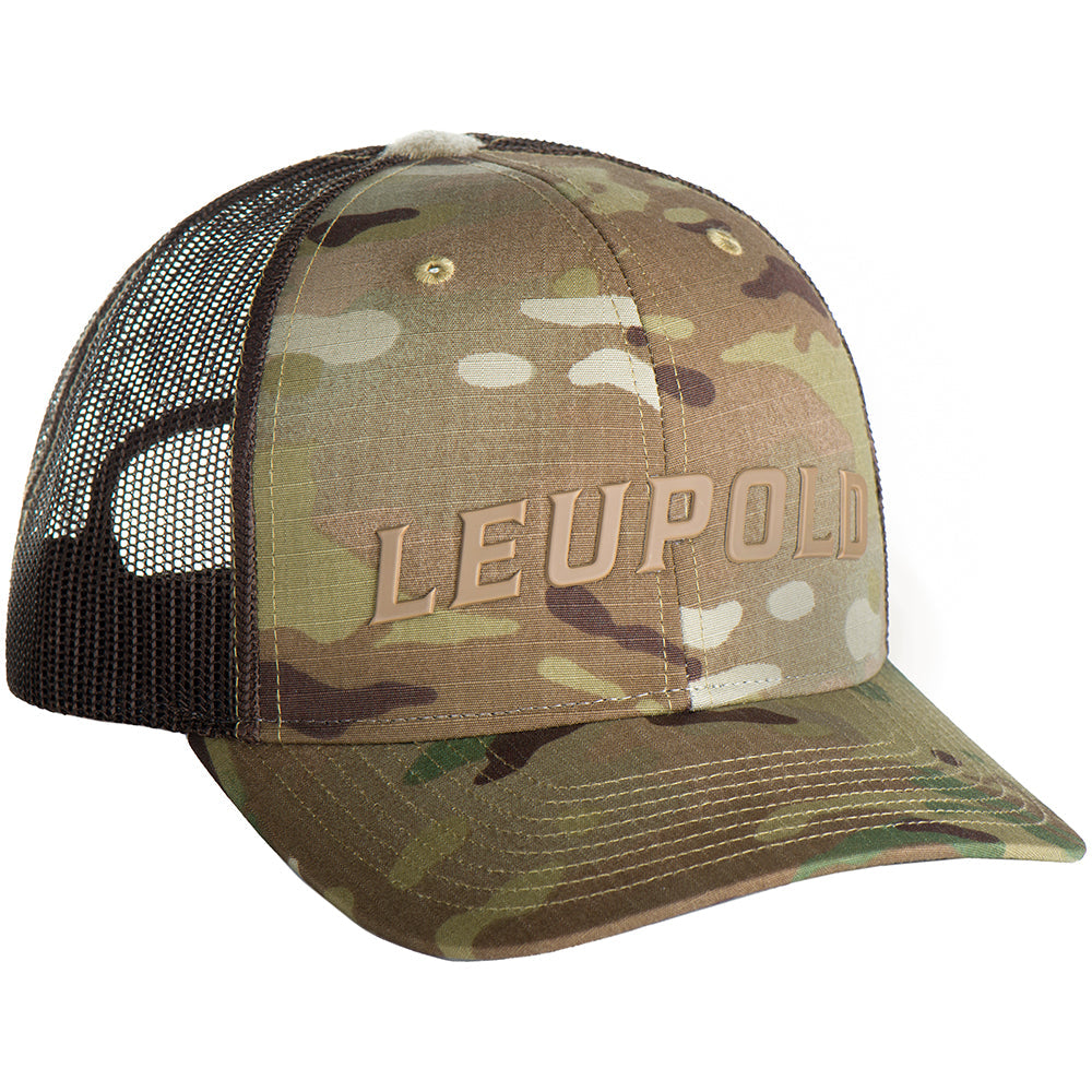 Trucker Wordmark Multicam Cap