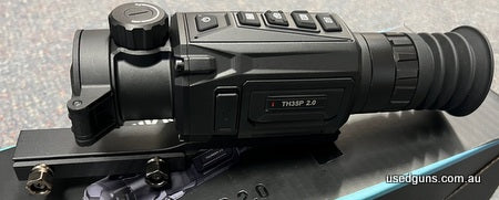 One only. Reduced from $3999 to clear. HikMicro Thunder TH35P 2.0 thermal scope with picatinny rail mount. $15 post Australia Wide.