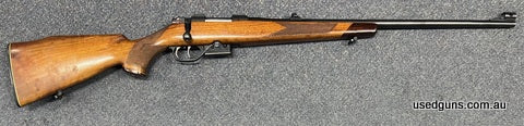 Brno Fox model 2 in 22 Hornet. Original and complete and very good condition for it's age. Bluing is 95% and bore and bolt head show very little use. Stock has 