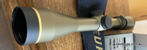 Excellent condition. Been mounted but never used. Very attractive scope with brilliant optics. Ideal for custom hunting rifle. Price posted.