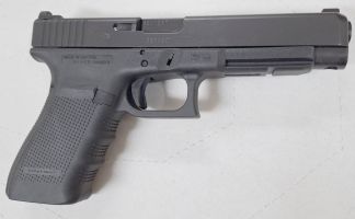 Glock model 41 in 45acp gun is excellent as been held by a collector and only fired a few rds comes with two 10 rd magazines also been fitted with plan black Hi